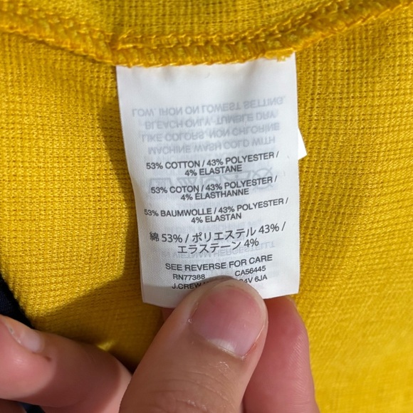 MADEWELL Women’s Yellow Sheath Mini Dress - Picture 11 of 13